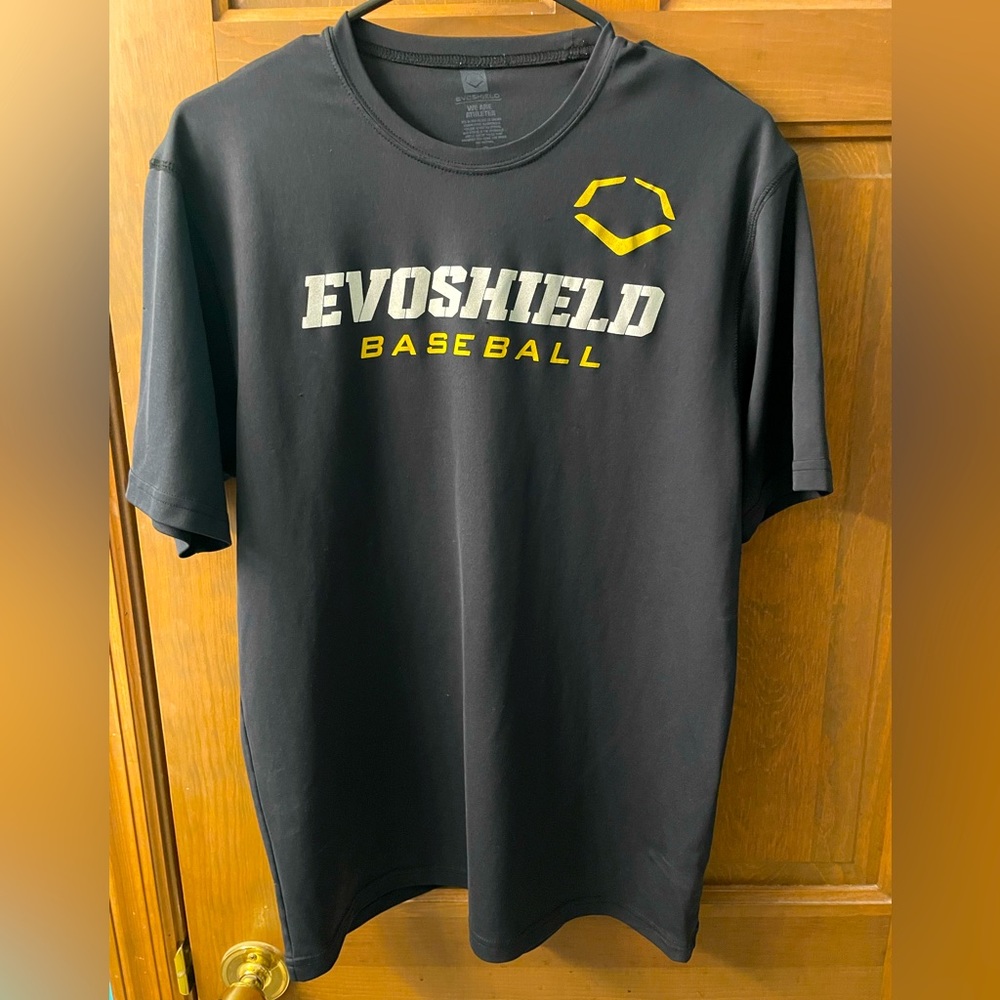 EvoShield Size Large Black T-Shirt